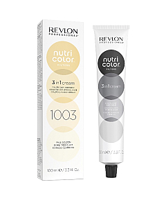 Revlon Professional Nutri Color Filters - Прямой краситель без аммиака, оттенок 1003 Светлое золото, 100 мл